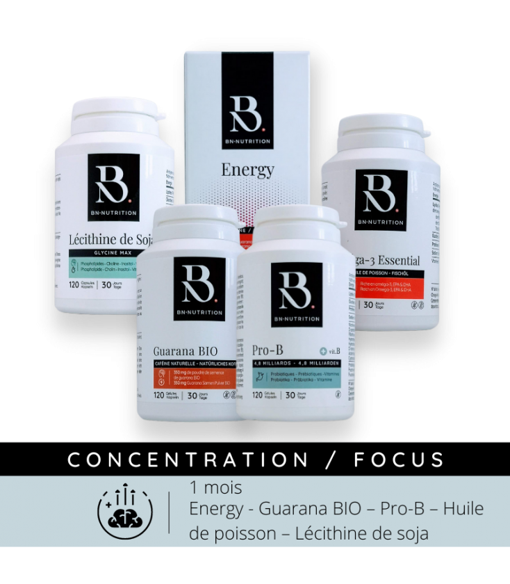CONCENTRATION pack – Switzerland – BN Nutrition