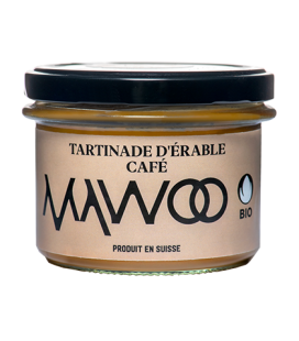 Tartinade - Pâte à tartiner à l'érable et café bio bourgeon